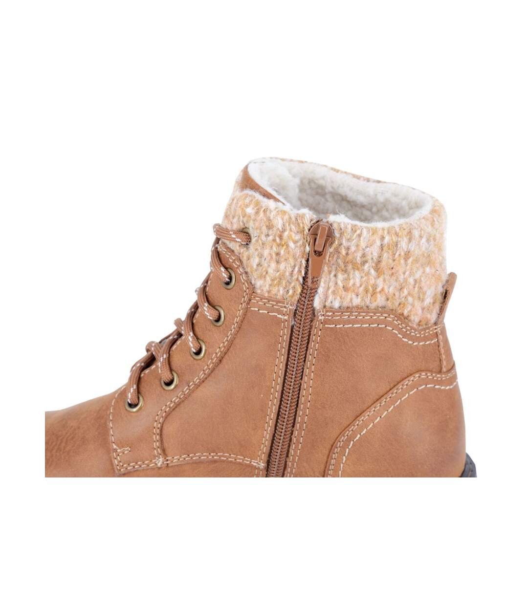 Bottines Tania Femme Marron Clair Cipriata-3