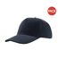 Lot de 2  casquettes liberty five adulte bleu marine Atlantis