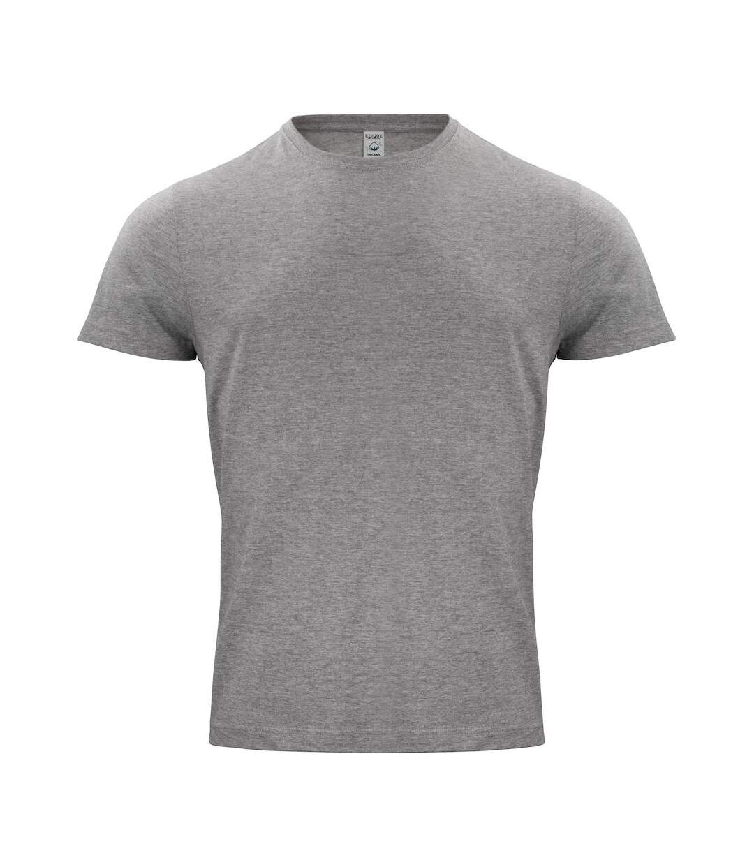Clique Mens Classic OC T-Shirt (Grey Melange)