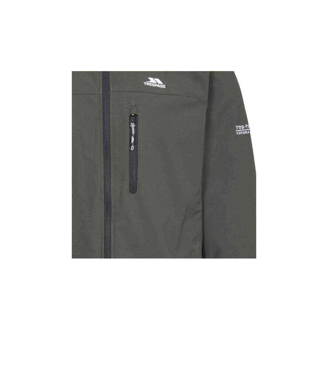 Veste softshell stanford homme kaki Trespass-3