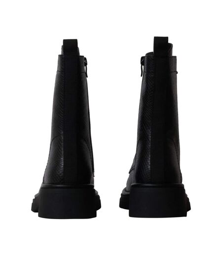 Bottines à Lacets et Zip Super Mode