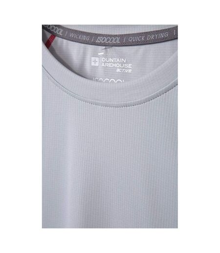 T-shirt aero homme gris clair Mountain Warehouse