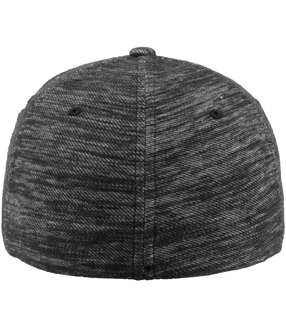 Casquette de baseball flexfit adulte gris Yupoong-2