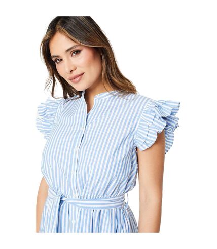 Robe mi-longue femme bleu Principles