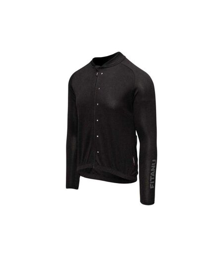Maillot De Cyclisme Vialetta Homme Noir Fitanu