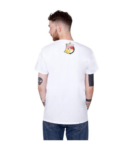 Pokemon Unisex Adult Eat Sleep Repeat Snorlax T-Shirt (White) - UTHE707