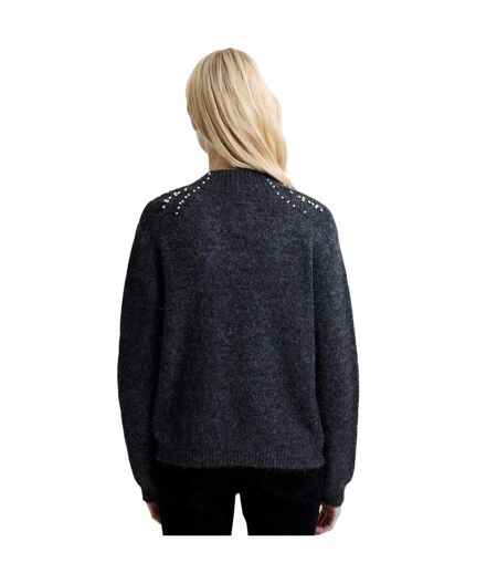 Pull Motif/style Perle Tatiana Femme Gris French Connection
