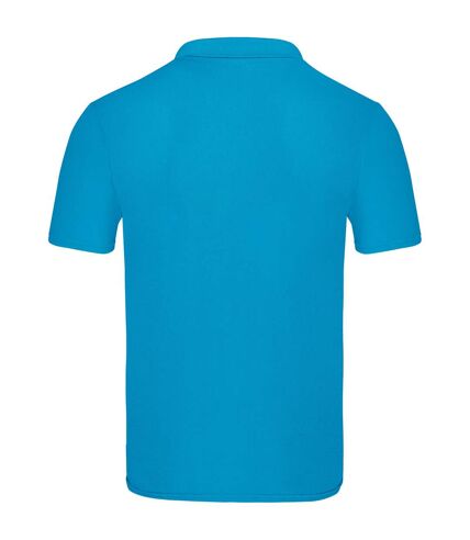Fruit of the Loom Mens Original Polo Shirt (Azure Blue) - UTBC4815