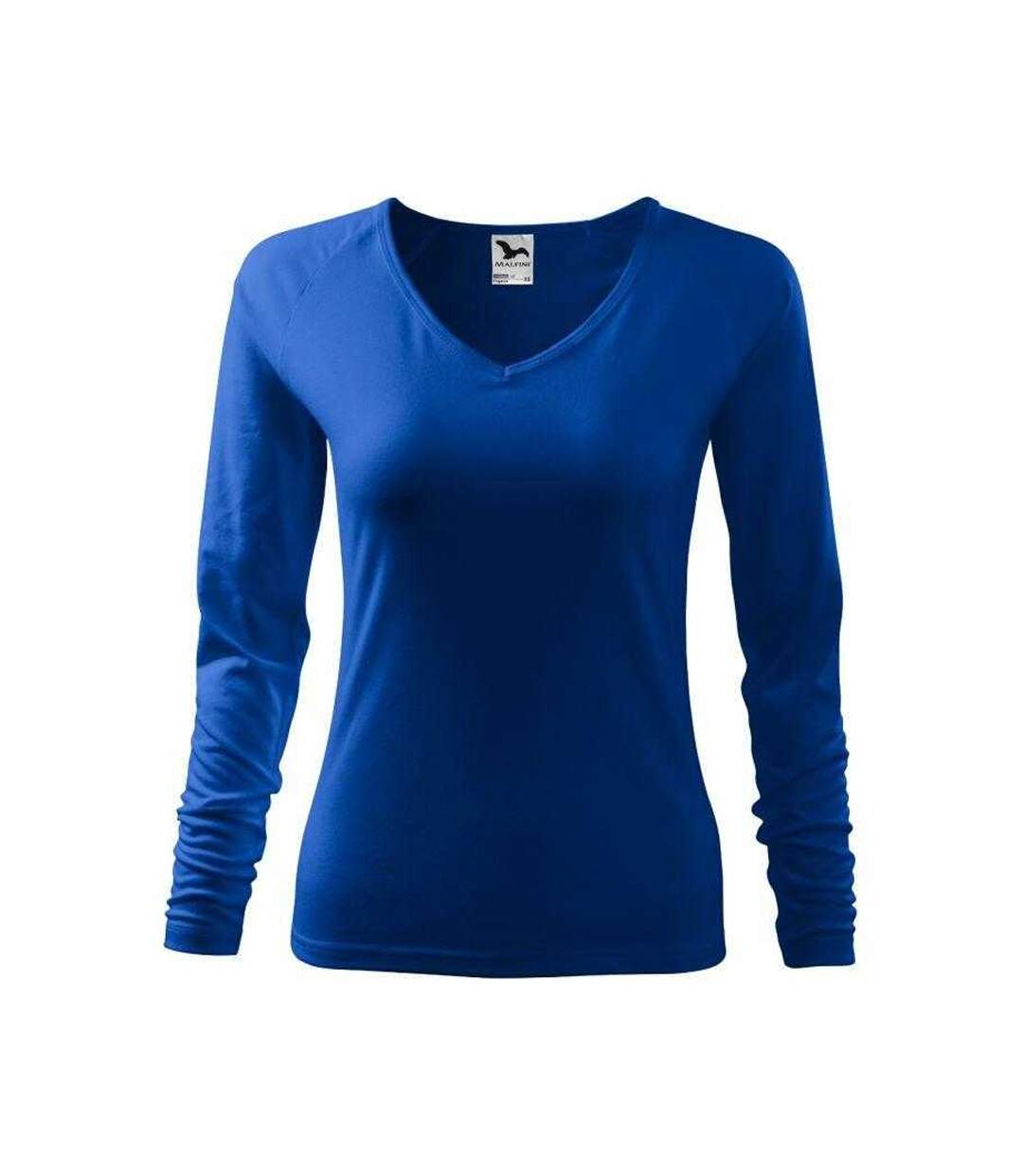 T-shirt Manches Longues Elegance Femme Bleu Malfini-1