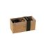 Lot de 2 Mugs en Porcelaine Chat 400ml Noir & Or-2
