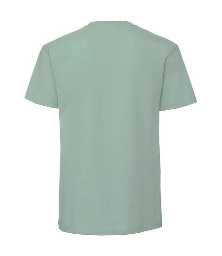 T-shirt Ringspun Premium Homme Vert De Gris Fruit Of The Loom