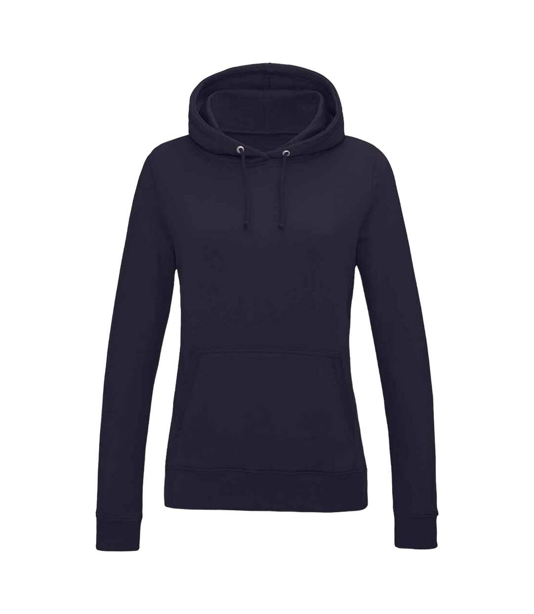 Sweat à capuche college femme bleu marine oxford Awdis