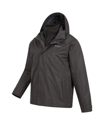 Mens fell ii 3 in 1 jacket black Mountain Warehouse