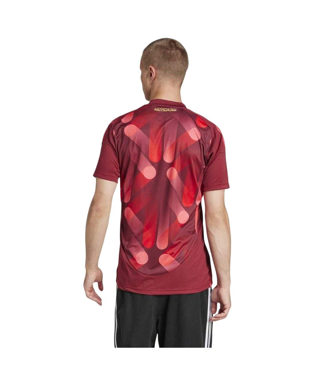Maillot Extérieur Motif/style L´équipe D´allemagne De Football Homme Bordeaux Adidas-3