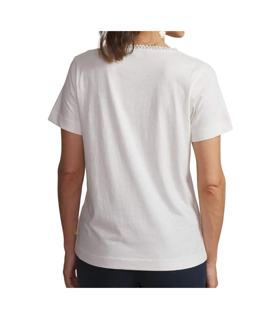 T-Shirt blanc femme tbs arctique 26-2