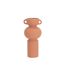 Vase avec Anse Déco Arty 25cm Terracotta-2