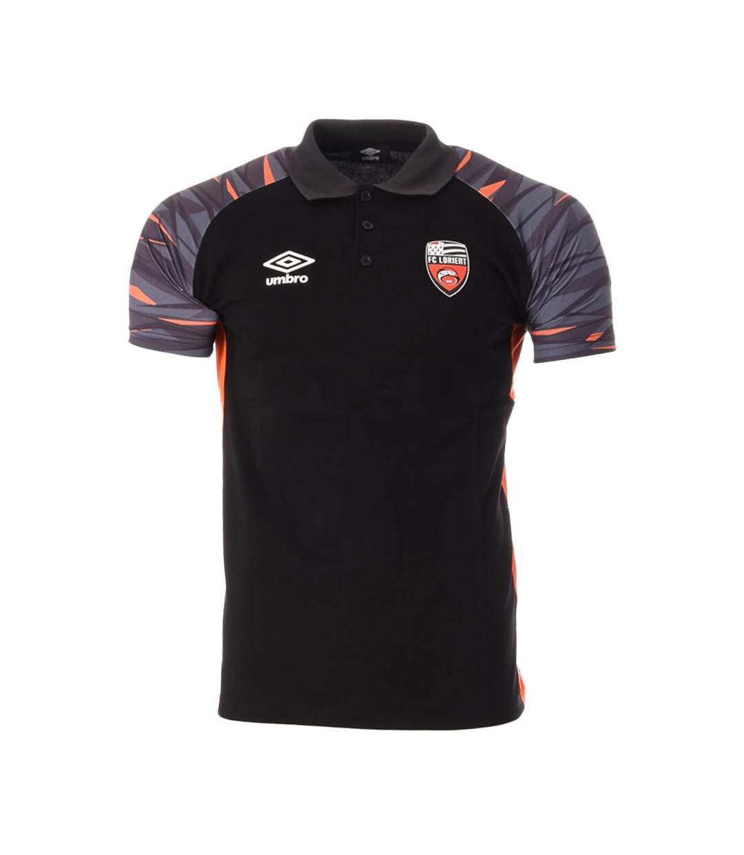 FC lorient polo noir/gris homme umbro - xxl-1
