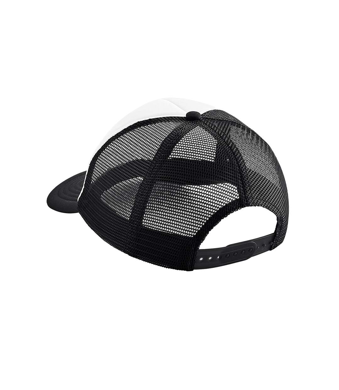 Casquette Trucker Adulte Noir Blanc Beechfield-2