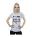 Disney T-shirt en coton Mickey Mouse assis - Femme/Femme (Gris sportif) - UTBI31198-2