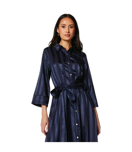 Robe chemisier femme bleu marine Principles