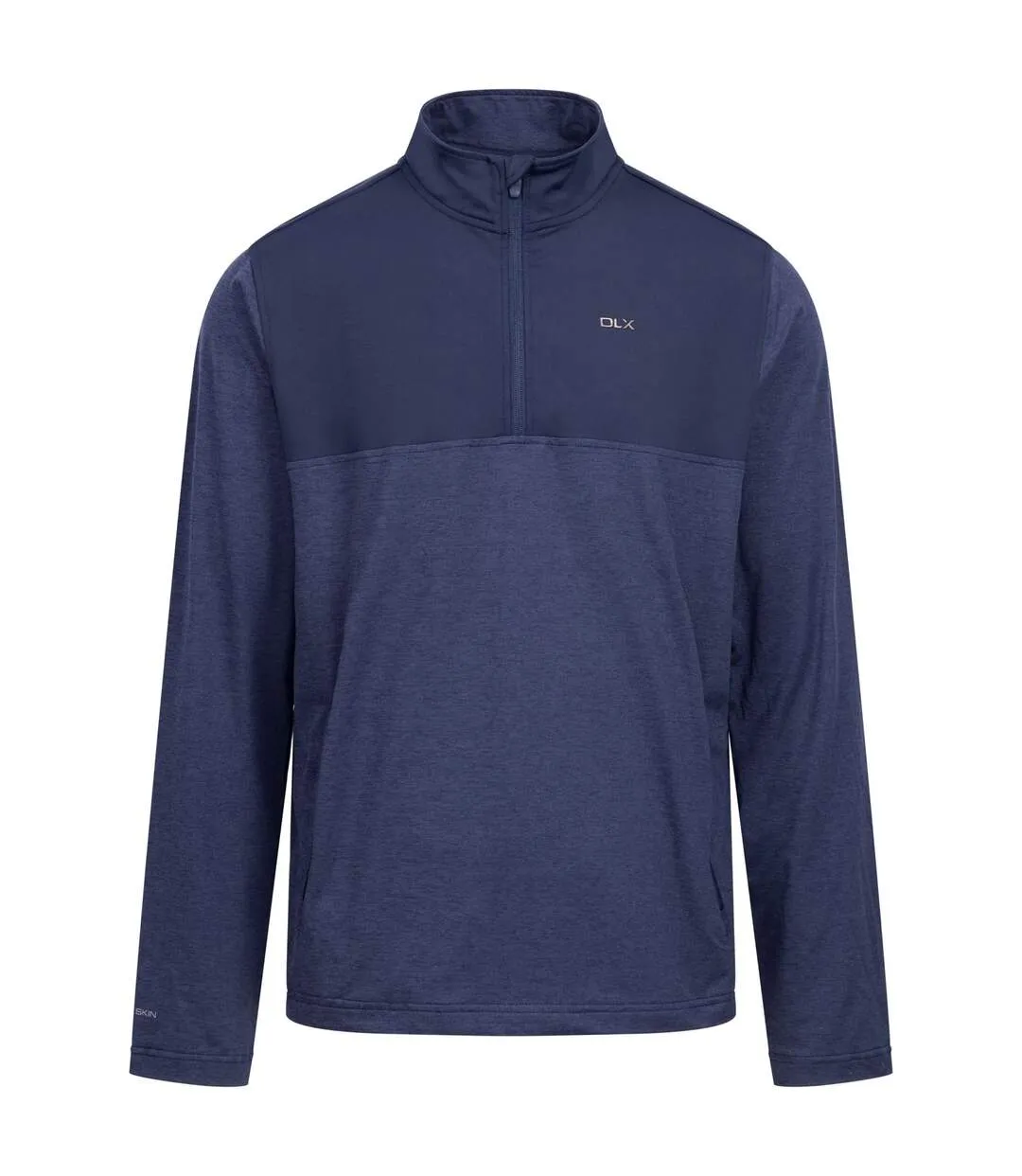 Haut De Survêtement Lawrie Homme Bleu Marine Chiné Trespass-2