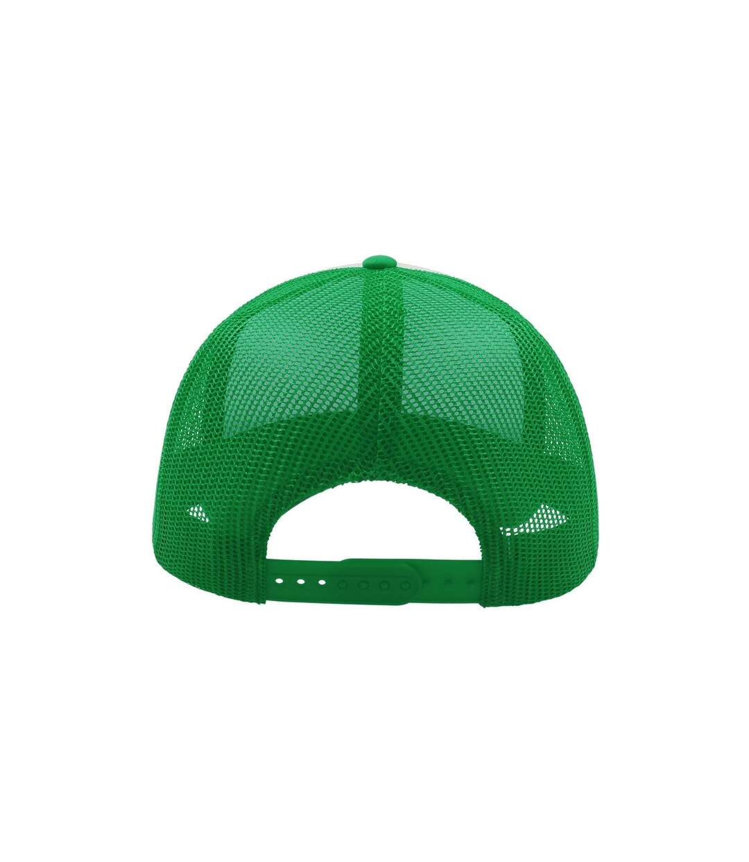 Casquette Style Trucker Rapper Mixte Vert Blanc Atlantis-2