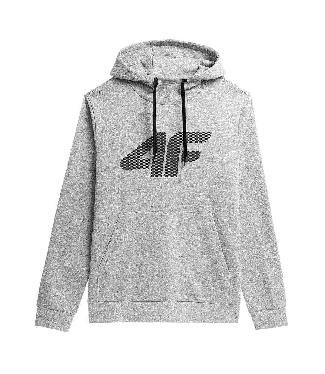Mens Oth Logo Hoodie Light Grey 4F-2