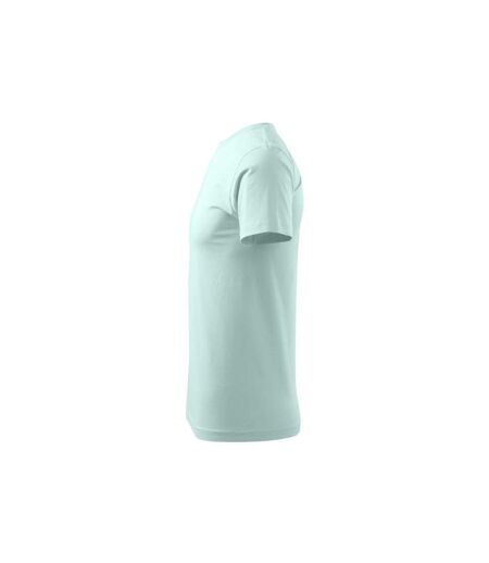 Mens Basic T-shirt Ice Blue Adler