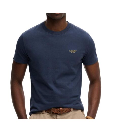 T-Shirt marine homme superdry essential serif