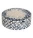 Boîte Déco Ronde Sheila 25cm Gris-1