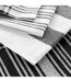 Lot de 3 Torchons Bayado 50x70cm Noir-2