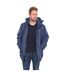 Mens Glover Waterproof Jacket Navy Marl Trespass-3