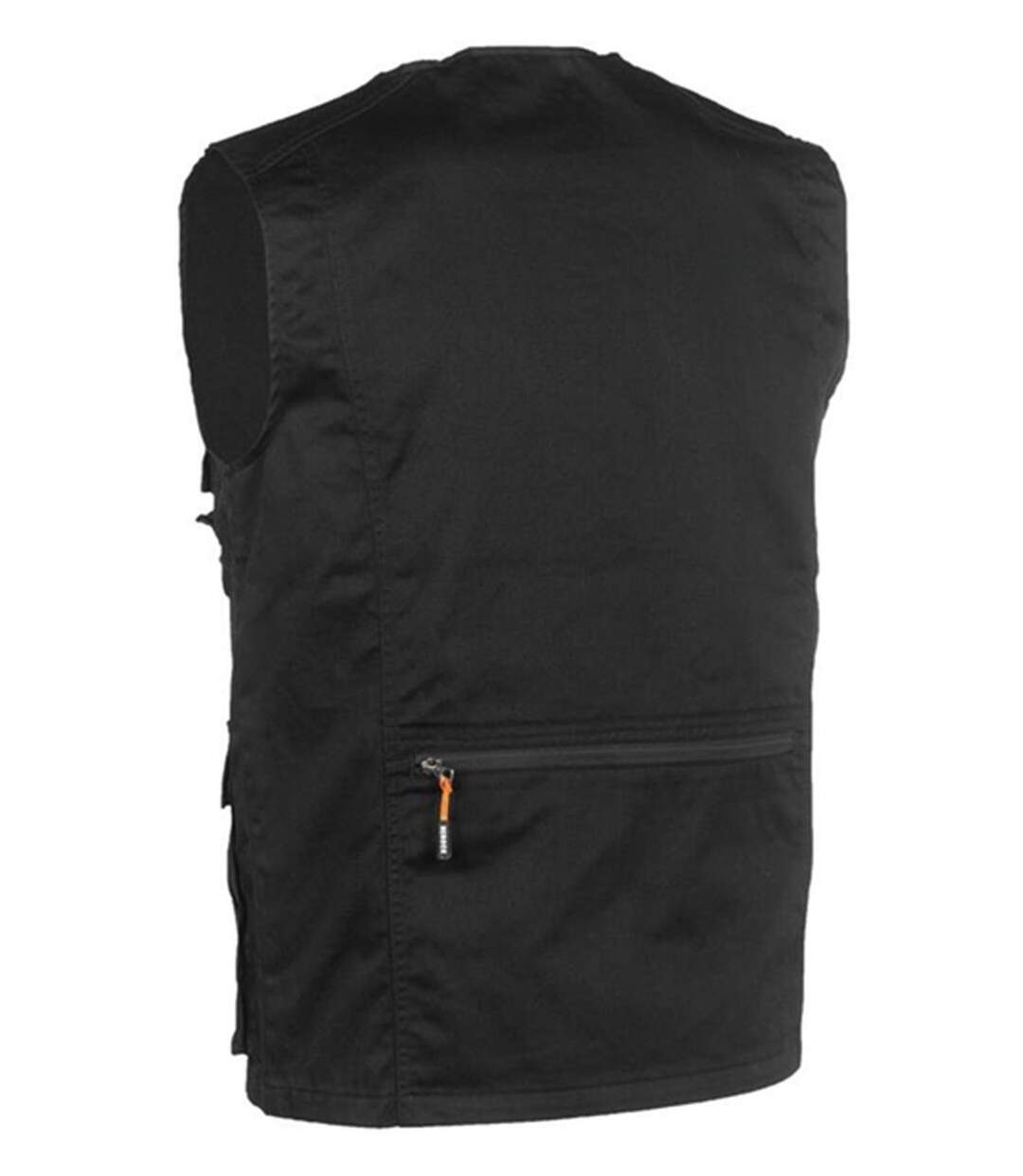 Gilet de travail multipoches - Homme - HK205 - noir-3