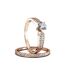 Bague Glamour Lock, Zircon Blanc-1