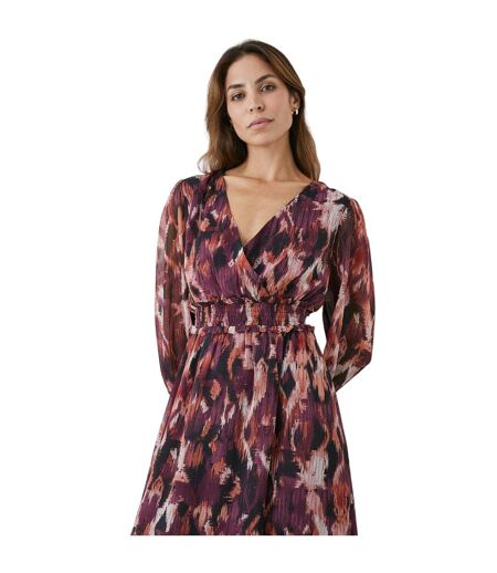 Robe mi-longue femme marron Principles