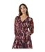 Robe mi-longue femme marron Principles