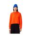 Sweat À Capuche Short Cut Femme Orange Lacoste-1