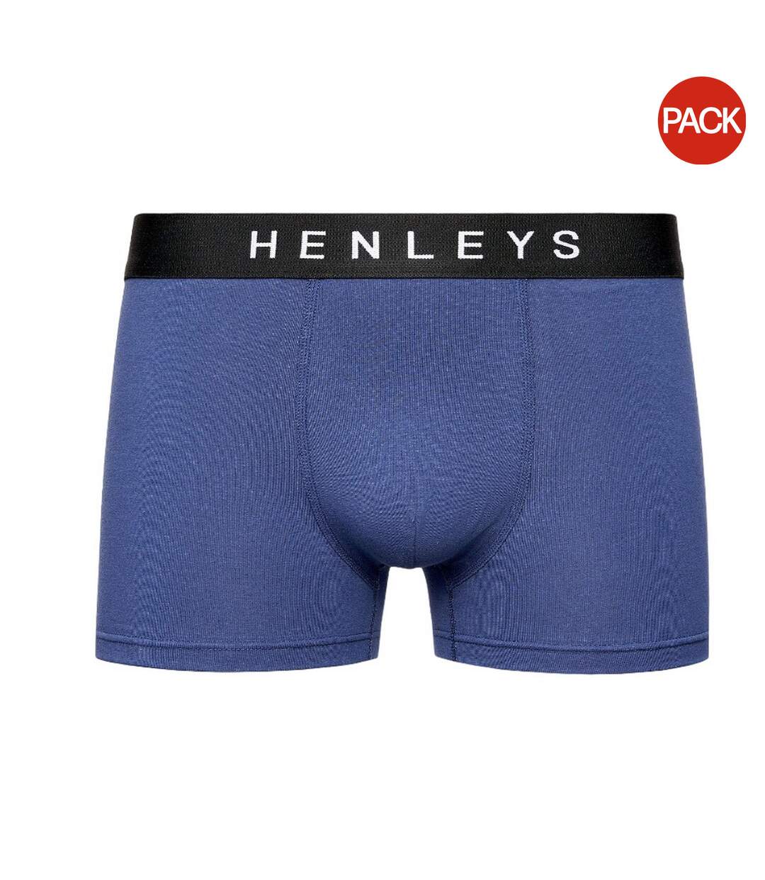 Boxers inky homme bleu Henleys-1