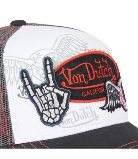 Casquettes homme trucker avec filet et patchs Von Dutch Vondutch