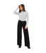 Polo Femme Gris Chiné Brave Soul-1