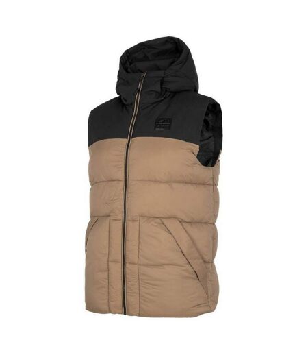 Veste Sans Manches H4z22 Kump002 Homme Noir Jaune Or 4F