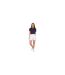 Womens/ladies Denim Jean Shorts White Be You-1