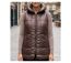 Gilet sans manches AXONE Inspiration Nature - Doudoune matelassée marron confort et style-1