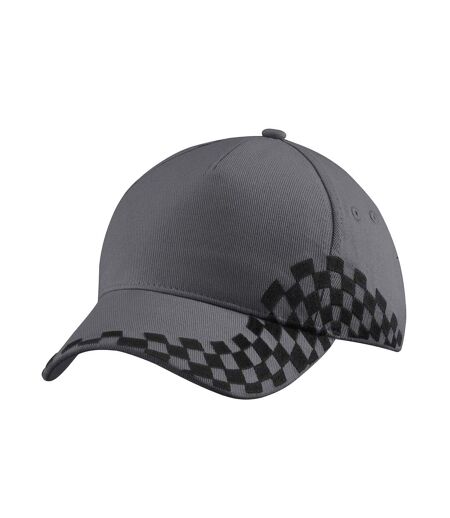 Casquette De Baseball Grand Prix Gris Foncé Beechfield