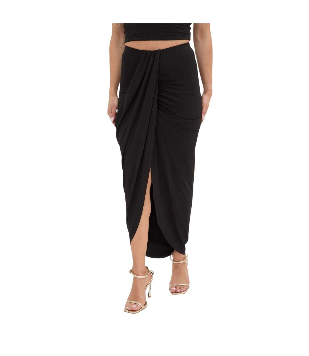 Jupe Longue Femme Noir I Saw It First-2