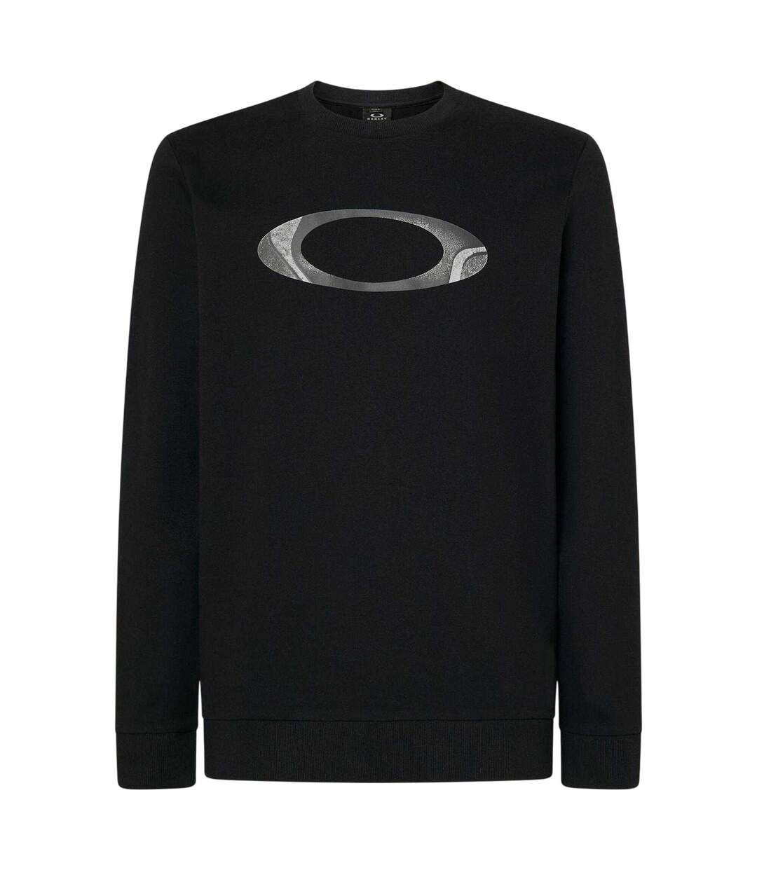 Mens Ellipse Cotton Sweatshirt Blackout Oakley-1