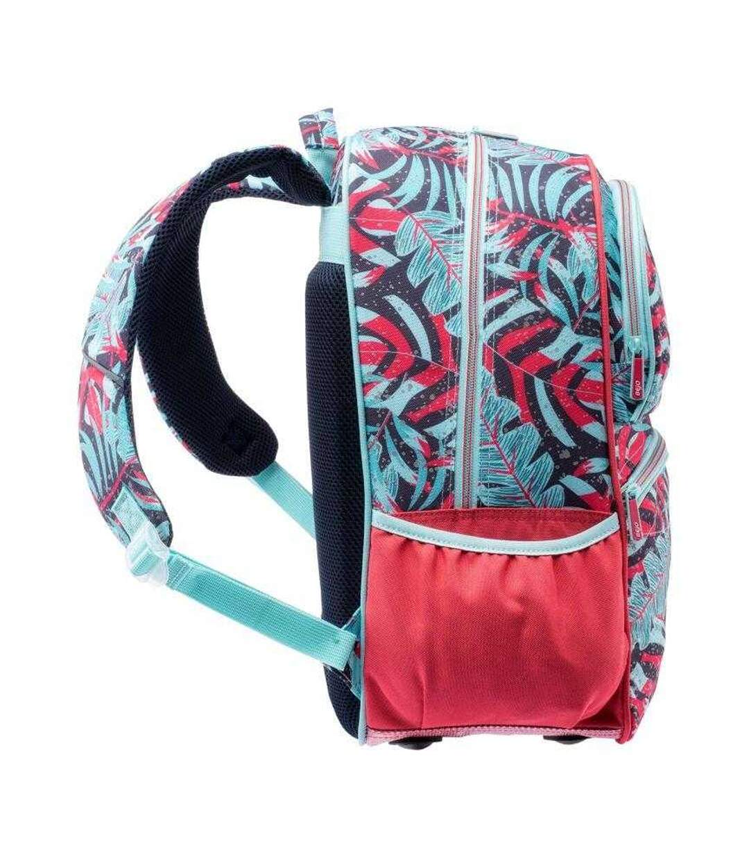 Sac À Dos Motif/style Imprimé Feuille Kapsel Taille Unique Noir Rouge Bleu Bejo-4