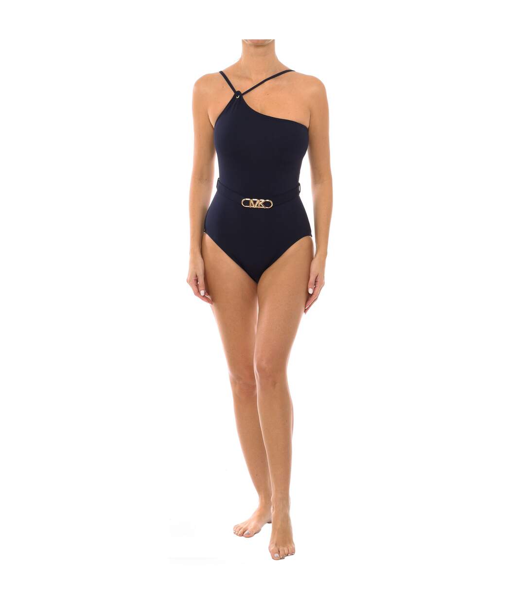 One-shoulder swimsuit MM1N542 woman-1