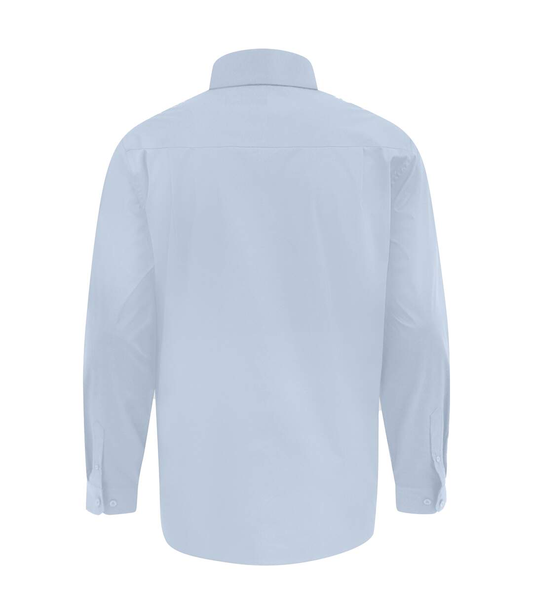 D555 Chemise Extensible Manches Longues Oliver Homme Bleu Ciel Duke-4
