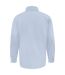 D555 Chemise Extensible Manches Longues Oliver Homme Bleu Ciel Duke-4